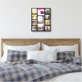 Trendiges benutzerdefiniertes Foto-Layout Leinwanddruck (Insitu (Schlafzimmer))