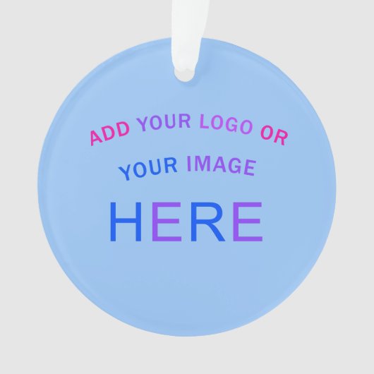 Trendiges Berufliches Branding, benutzerdefinierba Ornament (Vorderseite)