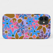 Trendiges Blumenmuster #7 Case-Mate iPhone Hülle (Rückseite (Horizontal))