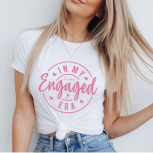 Trendiges Braut-T-Shirt für Verlobung und Junggese T-Shirt