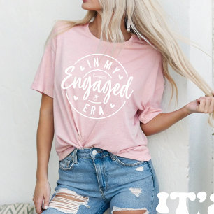 Trendiges Braut-T-Shirt für Verlobungs- und Jungge T-Shirt
