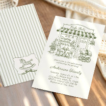 Trendiges Café Bebe Französische Coffeeshop Baby S