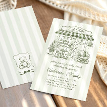 Trendiges Café Bebe Französische Coffeeshop Baby S