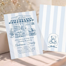 Trendiges Café Bebe Französische Coffeeshop Baby S