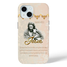 Trendiges christliches Goldakzent Jesus Lamm Taube