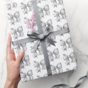 Trendiges Einfaches Elegantes Bogenmuster Geschenkpapier