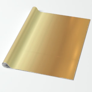 Trendiges Elegantes Gold Glamour Geschenk Template Geschenkpapier
