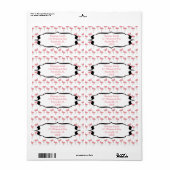 Trendiges Flamingo-Muster (Vorne)