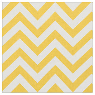 Trendiges gelbes Chevron-Muster Stoff