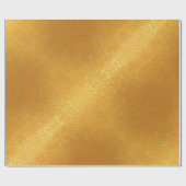 Trendiges Gold-Glitter Geschenkpapier (Flach)