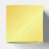 Trendiges Gold-Look Elegante moderne Vorlage Geschenkschachtel (Oben)
