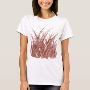 Trendiges Gold METALLISCHES GRAS Zitat Design T-Shirt