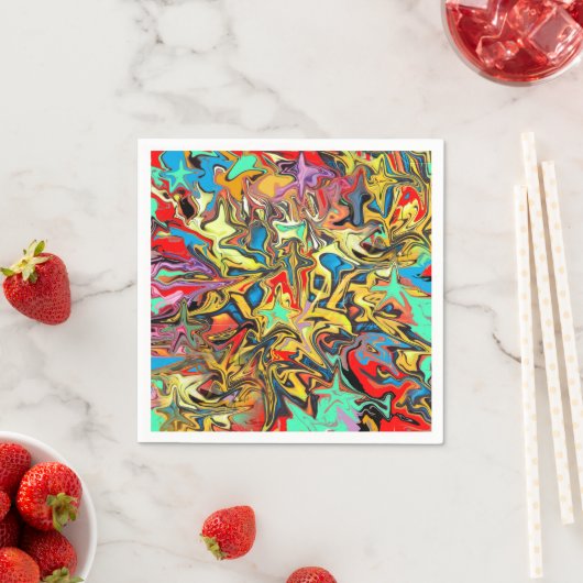 Trendiges Graffiti-Party Serviette (Beispiel)