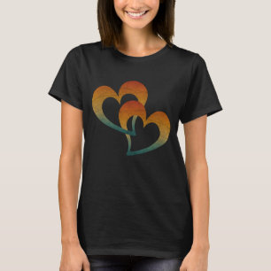 trendiges Hochzeitspaar-Jubiläumsgeschenk T-Shirt