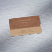 Trendiges Holzdesign Magnetische Visitenkarte (Beispiel)