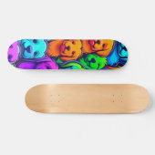 Trendiges Hundemuster für Pet Lovers Skateboard (Horizontal)