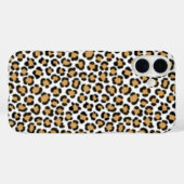 Trendiges Leopard simuliertes Pelzeffekt Wiederhol Case-Mate iPhone Hülle (Rückseite (Horizontal))