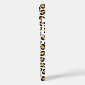 Trendiges Leopard simuliertes Pelzeffekt Wiederhol Case-Mate iPhone Hülle (Rückseite / Links)