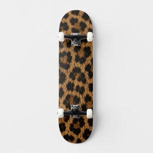 Trendiges Leopardenmuster Stylisches Einzigartiges Skateboard