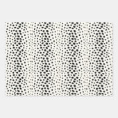 Trendiges Leopardenpapier Geschenkpapier Set (Vorderseite 3)