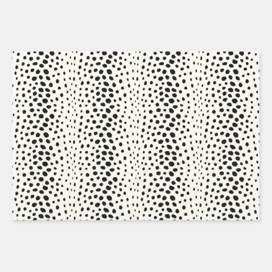 Trendiges Leopardenpapier Geschenkpapier Set (Vorderseite 3)