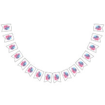 Trendiges lila und rosa Ostereier-Geschenkpapier 