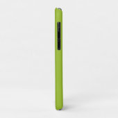 Trendiges Limettengrün Schwarz Weiß Schrift Monogr Case-Mate iPhone Hülle (Hinten/Links)