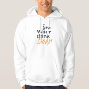 Trendiges, lustiges, urbanes Design Wasser sparen Hoodie