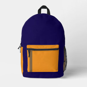 Trendiges Mehrfarben-Design mit reflektierendem St Bedruckter Rucksack