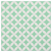 Trendiges Mintgrün-Diamant-Gittermuster Stoff (Muster)