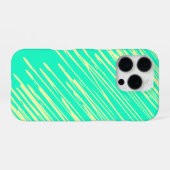 Trendiges Musterdesign iPhone Hülle (Rückseite (Horizontal))
