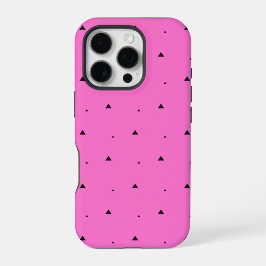 Trendiges Musterdesign iPhone Hülle (Rückseite)