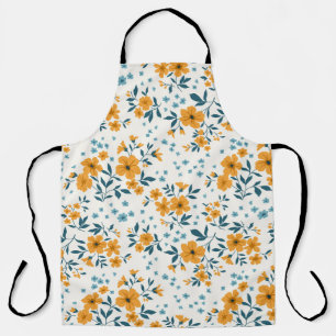 Trendiges nahtloses, vintage Blumenmuster. Endlose Schürze