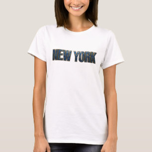 Trendiges Navy NEW YORK T-Shirt