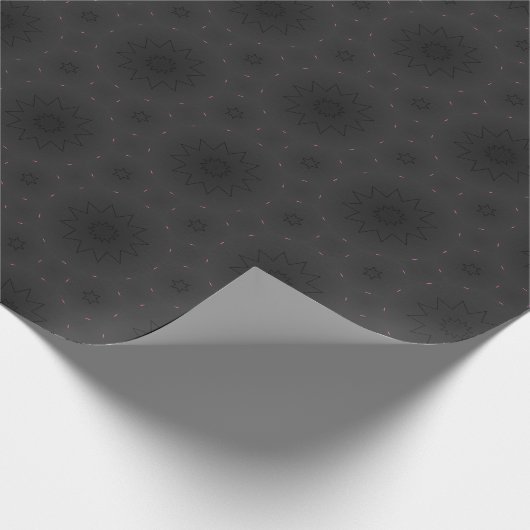 Trendiges Papier zum Wrapping von Mustern Geschenkpapier (Ecke)