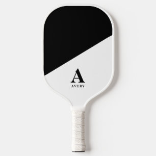 Trendiges personalisiertes jugendliches Schwarz-We Pickleball Schläger