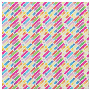 Trendiges Regenbogen-Diagonal-Linien-Muster Pop-Ar Stoff