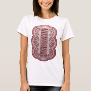 Trendiges Rosa UNGLAUBLICHES Modernes Design T-Shirt