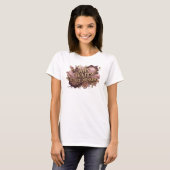 Trendiges rotes WHY WAIT START DRINKING Slogan T-S T-Shirt (Vorne ganz)