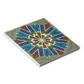 Trendiges Sari-Design Notizblock (angewinkelt)