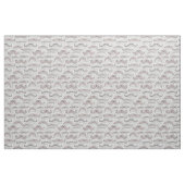 Trendiges Schnurrbartmuster Stoff (Fat Quarter (45,7 x 55,9 cm))