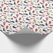 Trendiges Schuhverpackungspapier Geschenkpapier (Ecke)