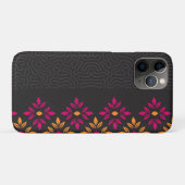 Trendiges schwarzes iPhone 11 Pro Case (Rückseite (Horizontal))
