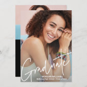 Trendiges Skriptüberlagern, Bild hinzufügen, Foto- Ankündigung (Vorne/Hinten)