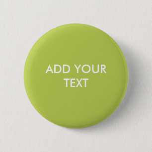 Trendiges Soft Chartreuse benutzerdefinierte Schal Button