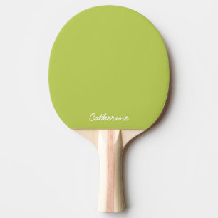 Trendiges Soft Chartreuse benutzerdefiniertes Ping Tischtennis Schläger