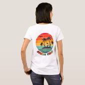 trendiges "Sommer-Feeling" T-Shirt (Schwarz voll)