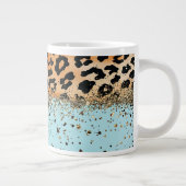 Trendiges Tierprint-Design Jumbo-Tasse (Rechts)