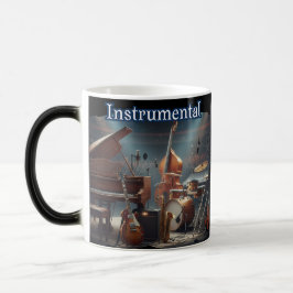 Trendiges und stilvolles Instrumental Verwandlungstasse