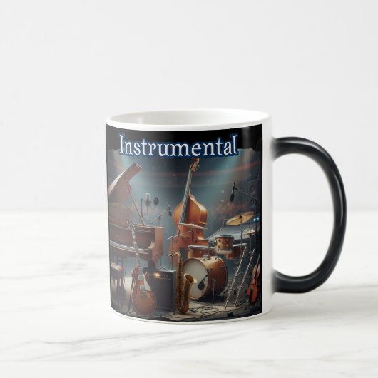 Trendiges und stilvolles Instrumental Verwandlungstasse (Rechts)